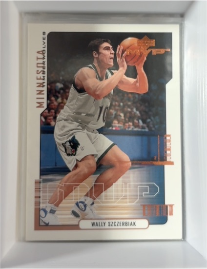 2000-01 Upper Deck MVP #98 Wally Szczerbiak — front