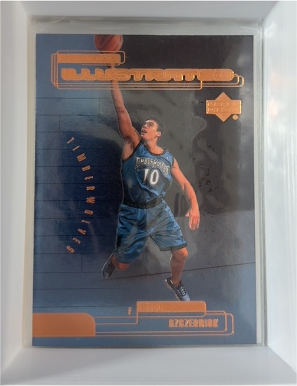 1999-00 Upper Deck Rookies Illustrated #RI-10 Wally Szczerbiak — front