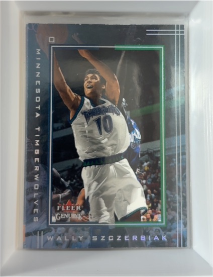 2001-02 Fleer Genuine #2 Wally Szczerbiak — front