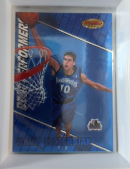 1999-00 Bowman's Best #99 Wally Szczerbiak Best Performers — front