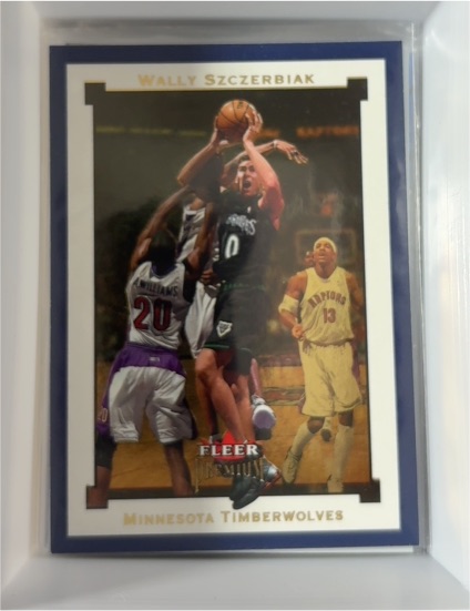 2001 Fleer Premium #45 Wally Szczerbiak — front
