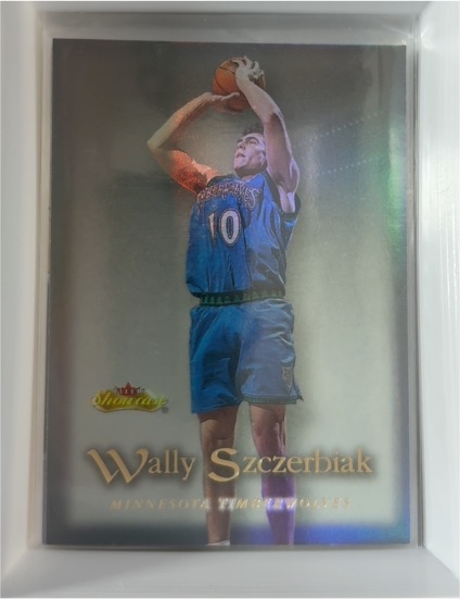 2000-01 Fleer Showcase #32 Wally Szczerbiak — front
