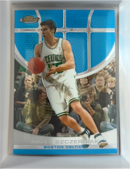 2005-06 Topps Finest #4 Wally Szczerbiak — front