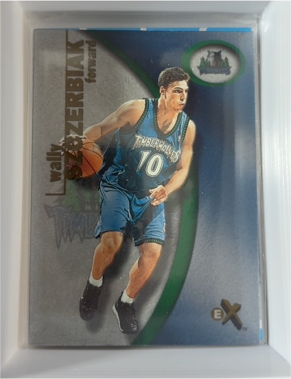 2000-01 Skybox E-X #53 Wally Szczerbiak — front