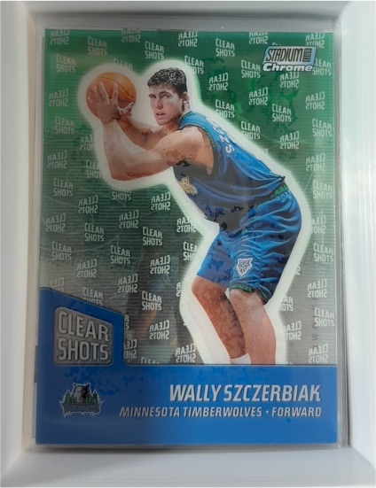 1999-00 Topps Stadium Club Chrome Clear Shots #CS5 Wally Szczerbiak — front