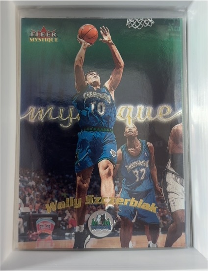 2000-01 Fleer Mystique #50 Wally Szczerbiak — front