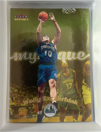 2000-01 Fleer Mystique #50 Wally Szczerbiak — front