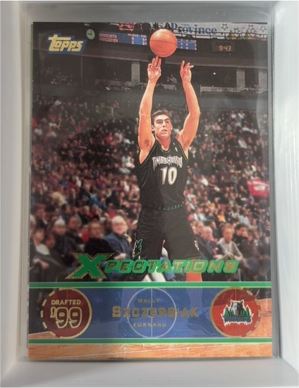2001-02 Topps Xpectations #37 Wally Szczerbiak — front