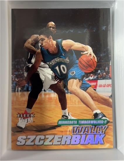 2000-01 Fleer Ultra #107 Wally Szczerbiak — front