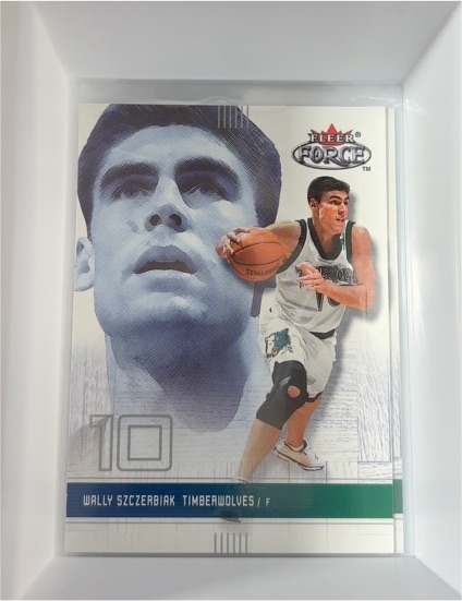2001-02 Fleer Force #10 Wally Szczerbiak — front