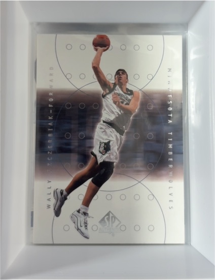 2000-01 Upper Deck SP Authentic #51 Wally Szczerbiak — front