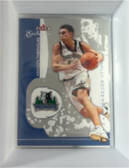 2001-02 Fleer Exclusive #33 Wally Szczerbiak — front