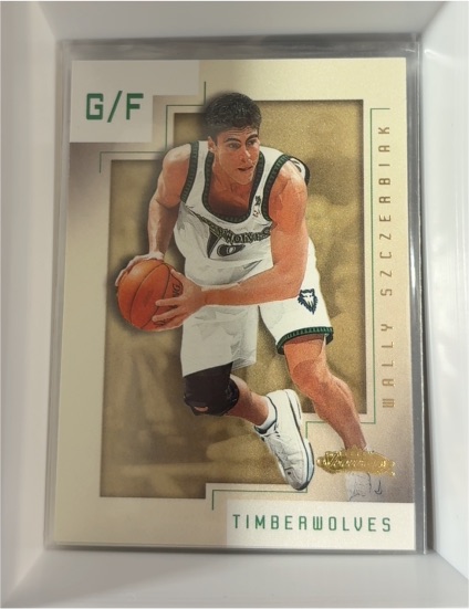 2001-02 Fleer Showcase #44 Wally Szczerbiak Minnesota Timberwolves — front