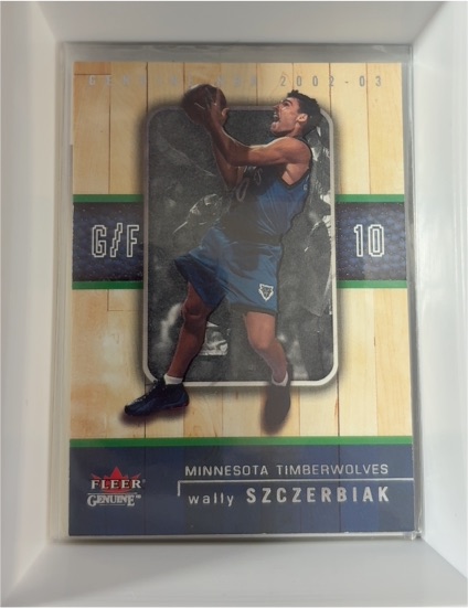 2002-03 Fleer Genuine #47 Wally Szczerbiak — front