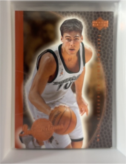 2001-02 Upper Deck Inspirations #53 Wally Szczerbiak — front