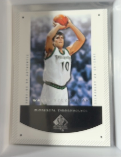2002-03 Upper Deck SP Authentic #49 Wally Szczerbiak — front