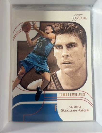 2002-03 Fleer Flair #62 Wally Szczerbiak — front