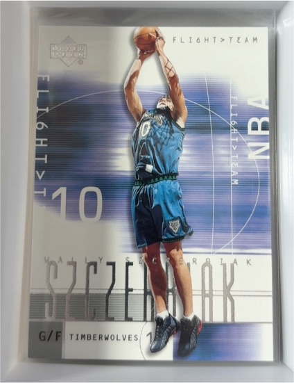 2001-02 Upper Deck Flight Team #10 Wally Szczerbiak — front