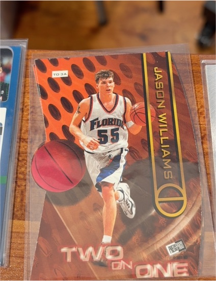 1998 Press Pass SE Two on One #TO3A Jason Williams — front