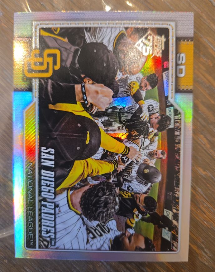 2026 Topps Series 1 #292 San Diego Padres Team Card — front