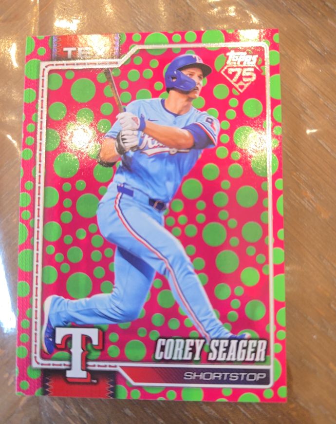 2026 Topps Series 1 #96 Corey Seager — front