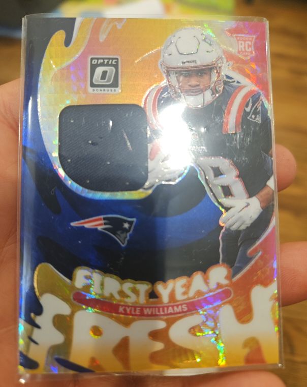 2025 Panini Donruss Optic #FYFBH-KWS Kyle Williams — front