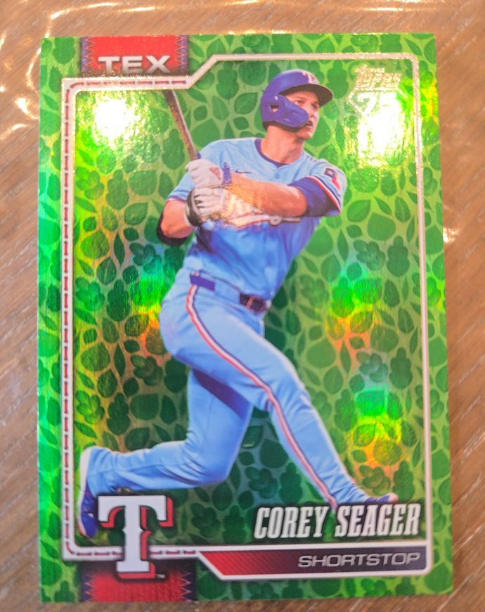 2026 Topps Series 1 #96 Corey Seager — front