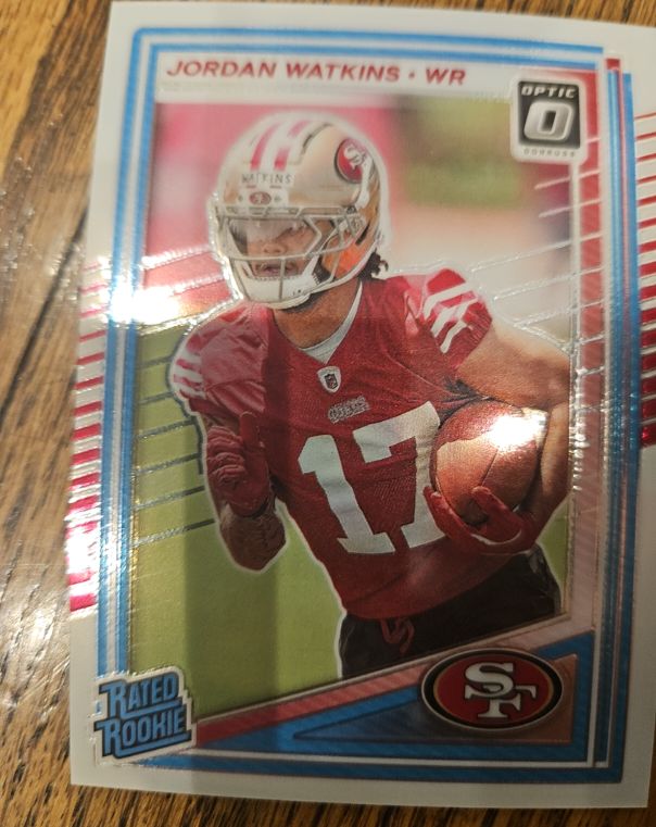 2025 Panini Donruss Optic #289 Jordan Watkins — front