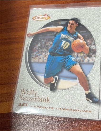 2000-01 Fleer Futures #108 Wally Szczerbiak — front