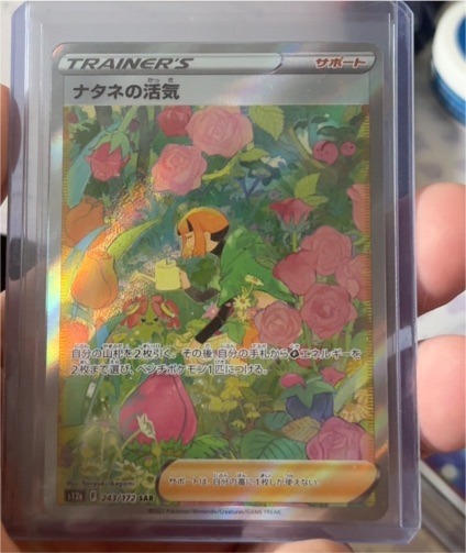 2022 Pokémon S12a #243 Gardenia's Vigor — front