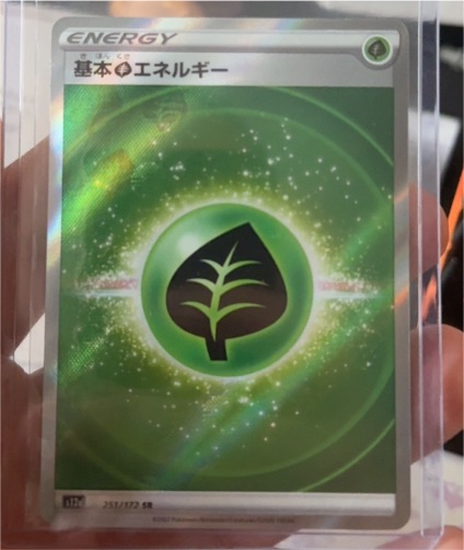 2024 Pokémon S12a VSTAR Universe #251 Grass Energy SR — front