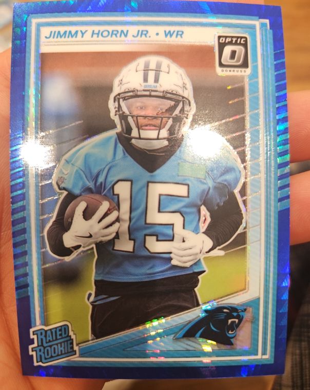 2025 Donruss Optic #281 Jimmy Horn Jr. — front