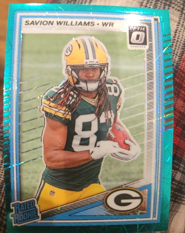 2025 Donruss Optic #221 Savion Williams — front