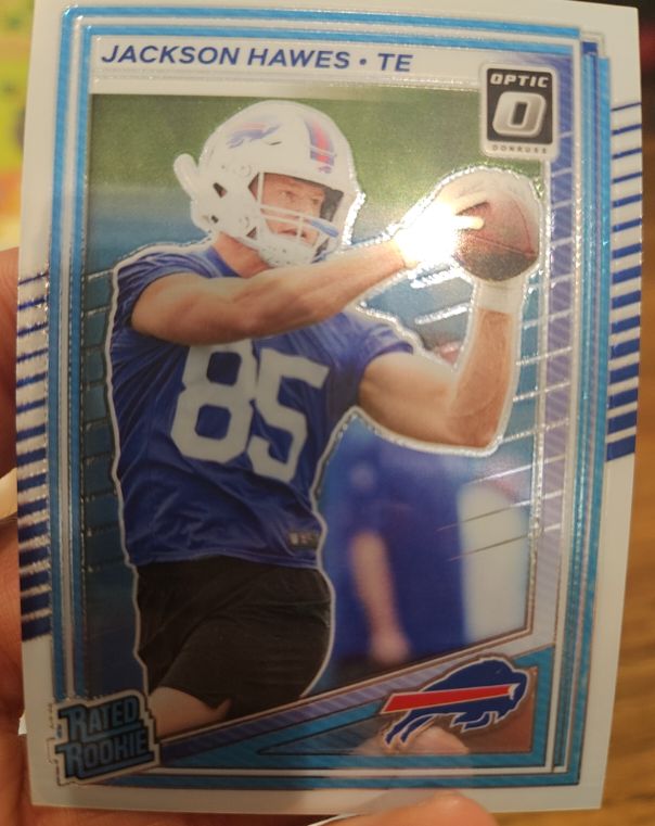 2025 Panini Donruss Optic #224 Jackson Hawes — front