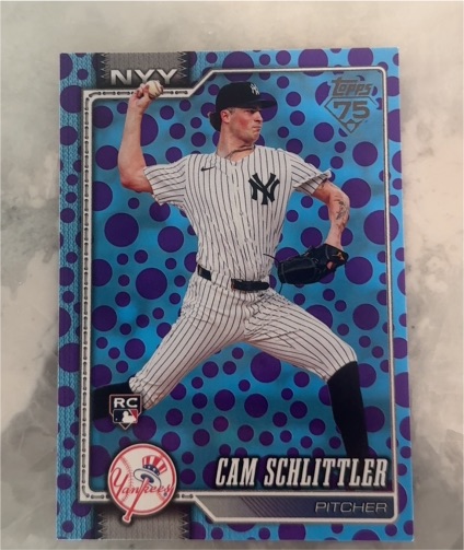 2026 Topps Series 1 #111 Cam Schlittler — front