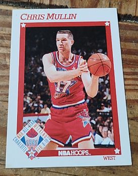 1991 Hoops #268 Chris Mullin — front