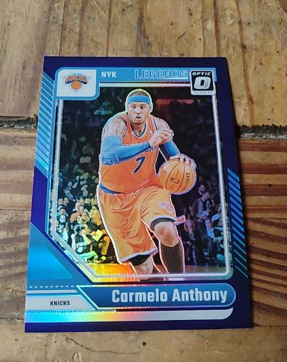 2024-25 Panini Donruss Optic #250 Carmelo Anthony — front