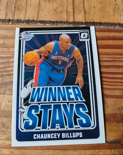2024-25 Donruss Optic #18 Chauncey Billups Winner Stays — front