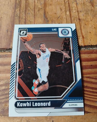 2024-25 Panini Donruss Optic #141 Kawhi Leonard — front