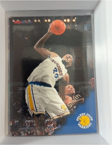 1996-97 NBA Hoops #55 Joe Smith — front