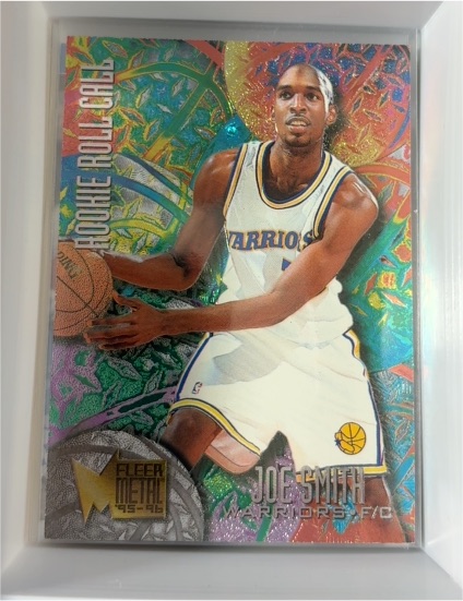 1995-96 Fleer Metal Rookie Roll Call #R-7 Joe Smith — front