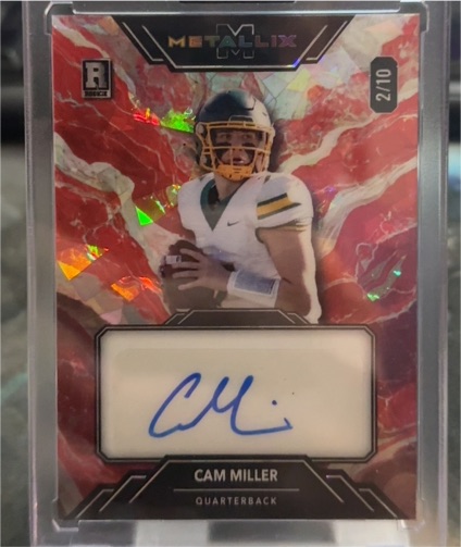 2025 Wild Card Metallix #2/10 Cam Miller — front