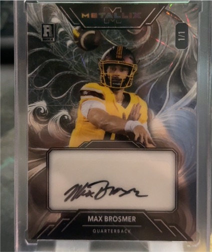 2025 Wild Card Metallix #RC Max Brosmer — front