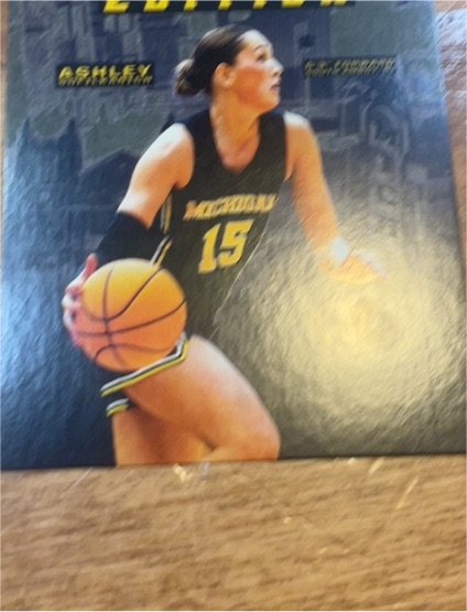 2025-2026 Valiant #AM1 Ashley Sofilkanich Michigan Basketball — front