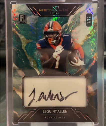 2025 Wild Card Metallix #1 Lequint Allen — front