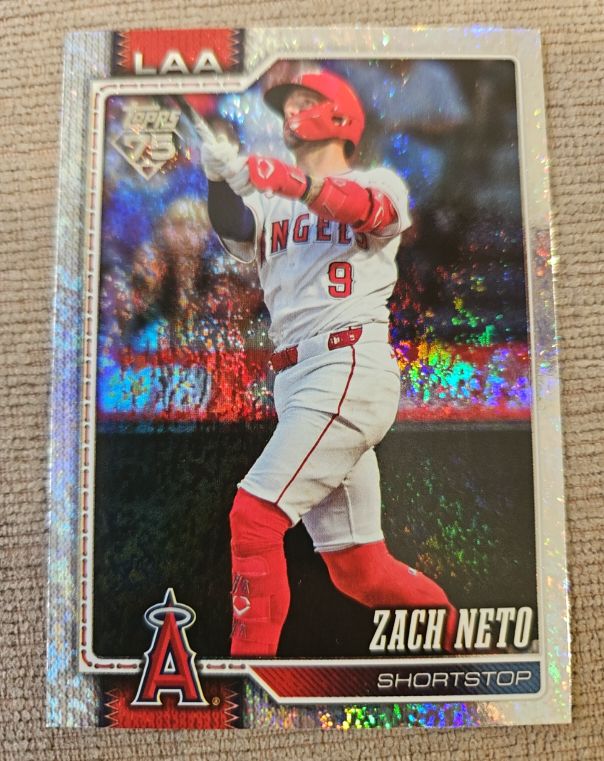 2026 Topps Series 1 #230 Zach Neto — front