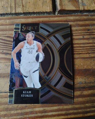 2024 Panini Select WNBA #179 Kiah Stokes Premier Level — front