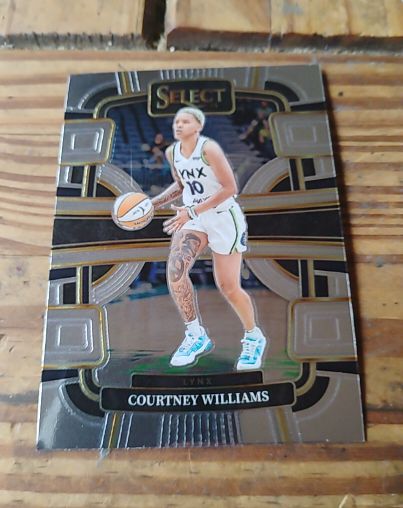 2024 Panini Select WNBA #54 Courtney Williams — front