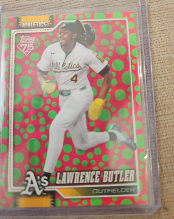 2026 Topps Series 1 #324 Lawrence Butler — front