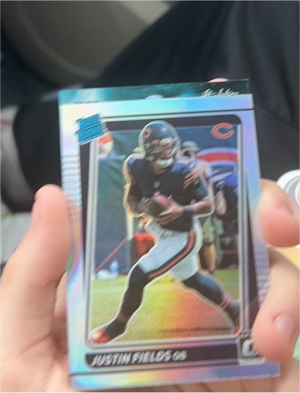 2021 Panini Donruss Optic #204 Justin Fields — front
